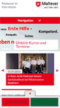 Mobile Screenshot of malteser-viernheim.de